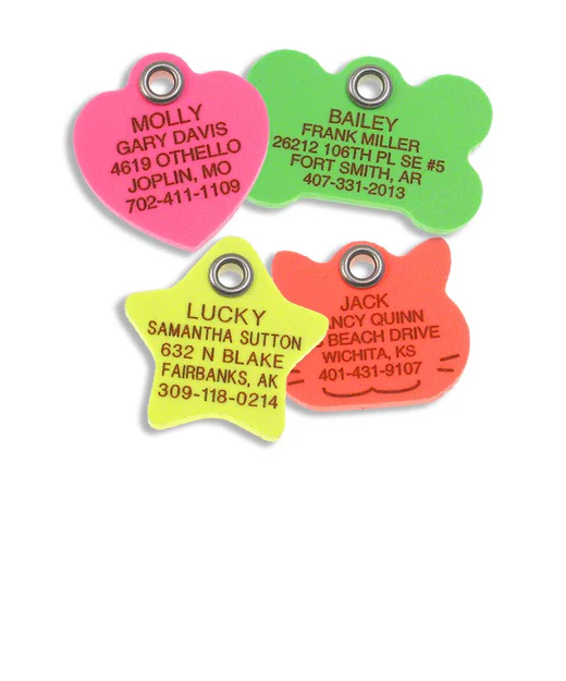 Custom Pet Tags, Personalized for Dogs & Cats - LuckyPet