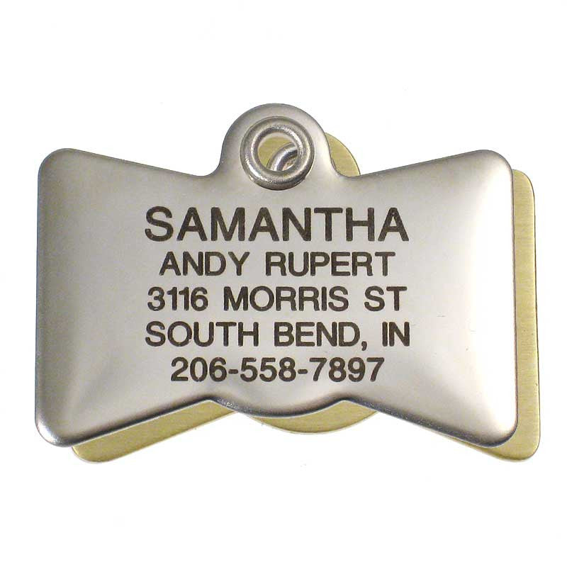 Metal Bow Tie,  - Lucky Pet