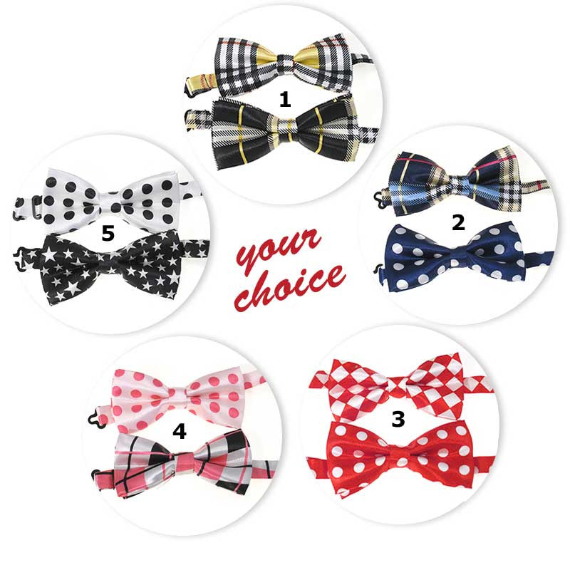 Dress-Up Bow Ties for Dog & Cats - Set of 2,  - Lucky Pet