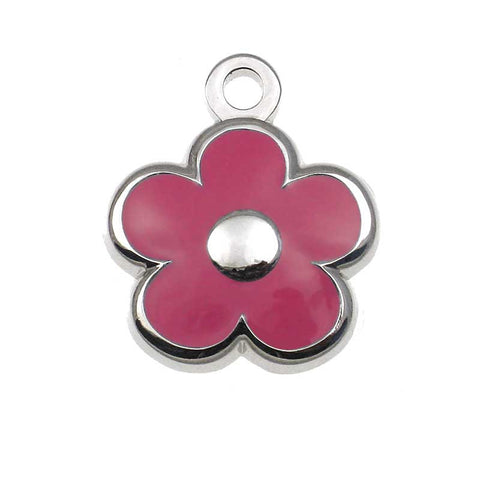 Tiny Flower Shaped Jewelry Tag,  - Lucky Pet