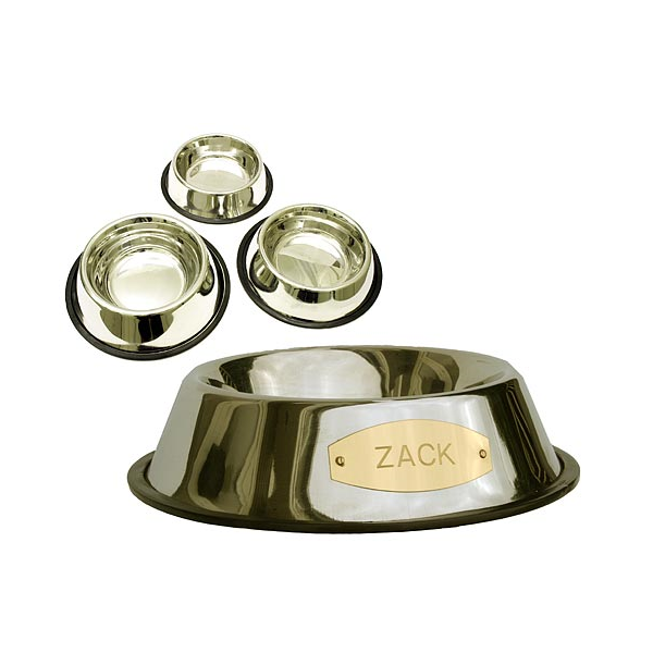 Personalized Stainless Steel Pet Bowl – LuckyPet