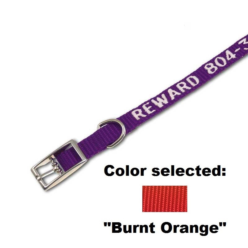 Traditional Cat Collar - with Embroidery,  - Lucky Pet