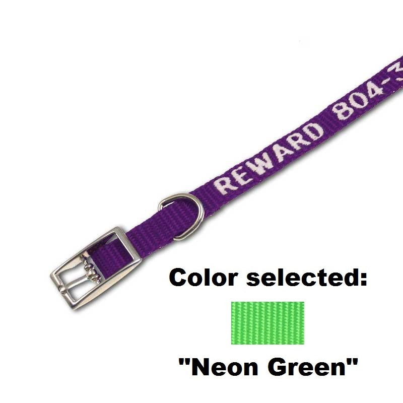 Traditional Cat Collar - with Embroidery,  - Lucky Pet