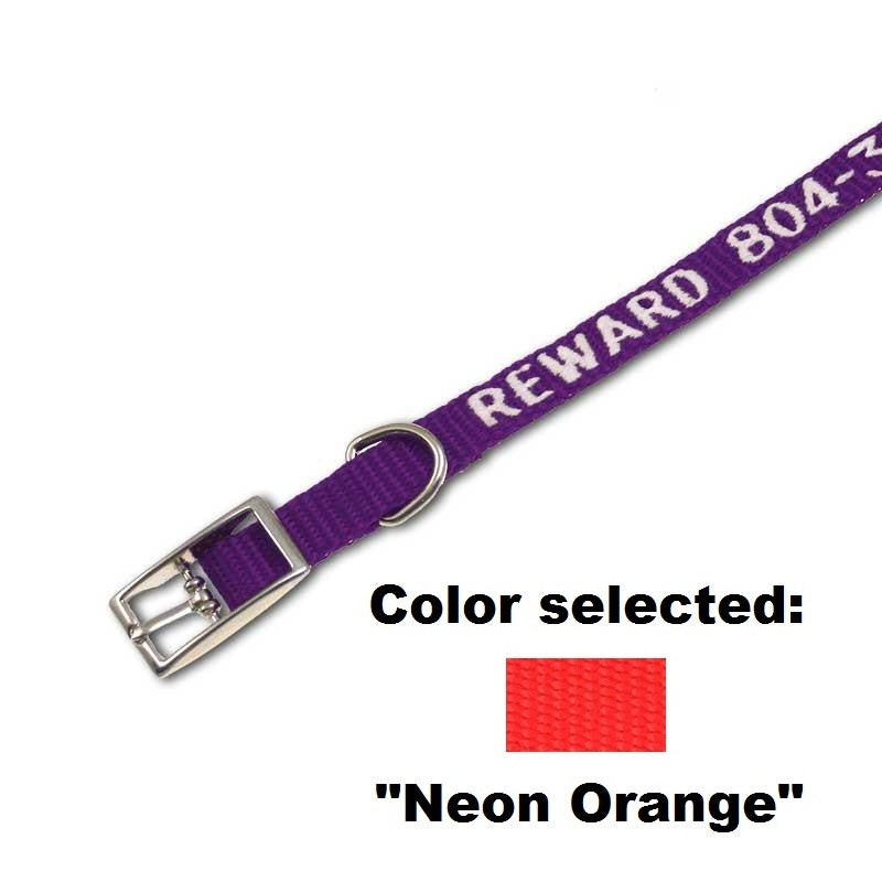 Traditional Cat Collar - with Embroidery,  - Lucky Pet