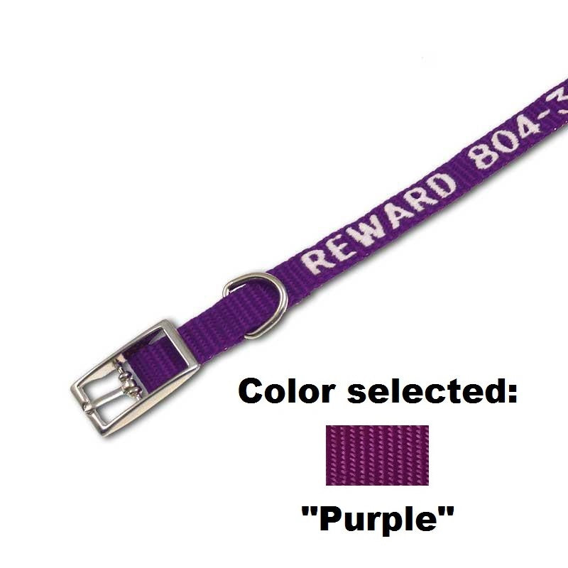 Traditional Cat Collar - with Embroidery,  - Lucky Pet