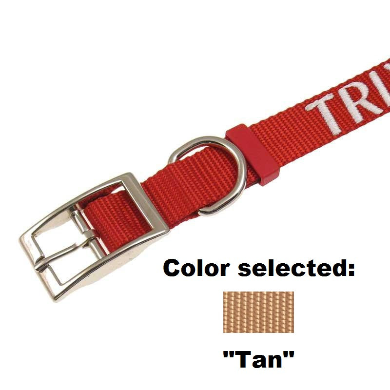 Dog Collar - 1" Width - Personalized Embroidery (Traditional Style),  - Lucky Pet