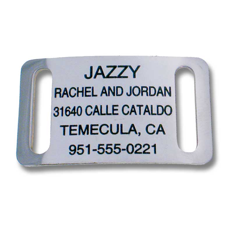 Slide-On Collar Tags