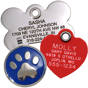 Custom Pet Tags, Personalized for Dogs & Cats - LuckyPet